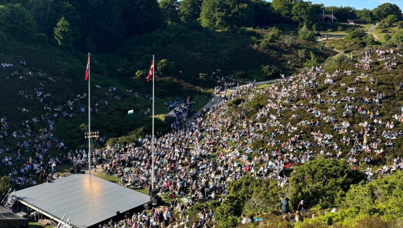 Den kongelige ballet i Rebild Bakker