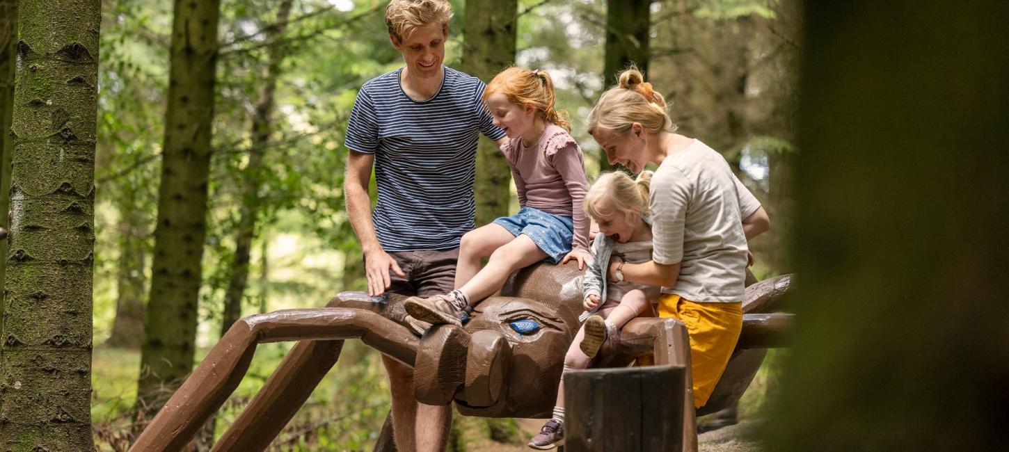 Familie på Røverknolden