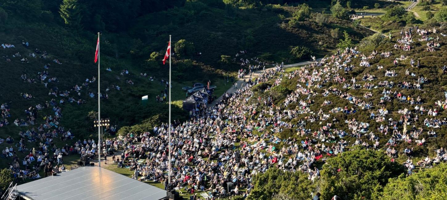 Den kongelige ballet i Rebild Bakker