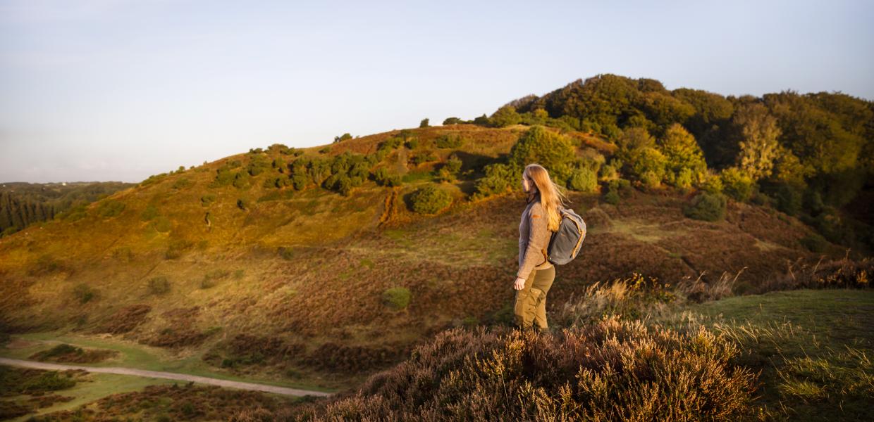 Vandrer i Rebild Bakker