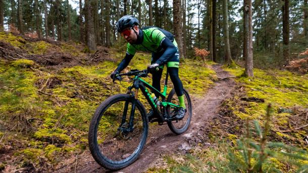 Mountainbike i Rold Skov