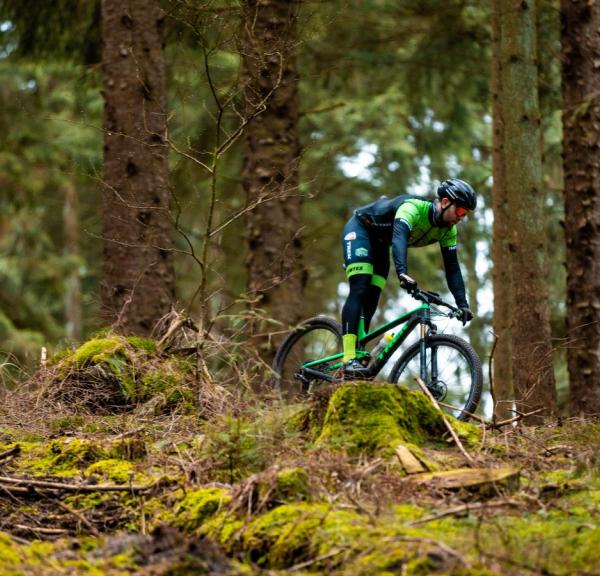 Mountainbike i Rold Skov