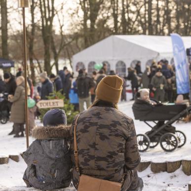 Julestemning på Friluftscenter Katbakken
