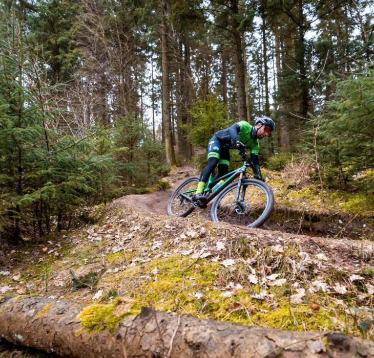 Mountainbike i Rold Skov